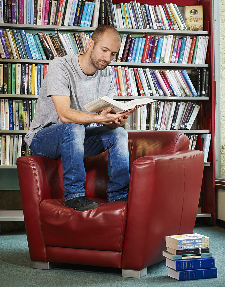 Boxing Coach and philosopher: photograph by Amanda Eatwell