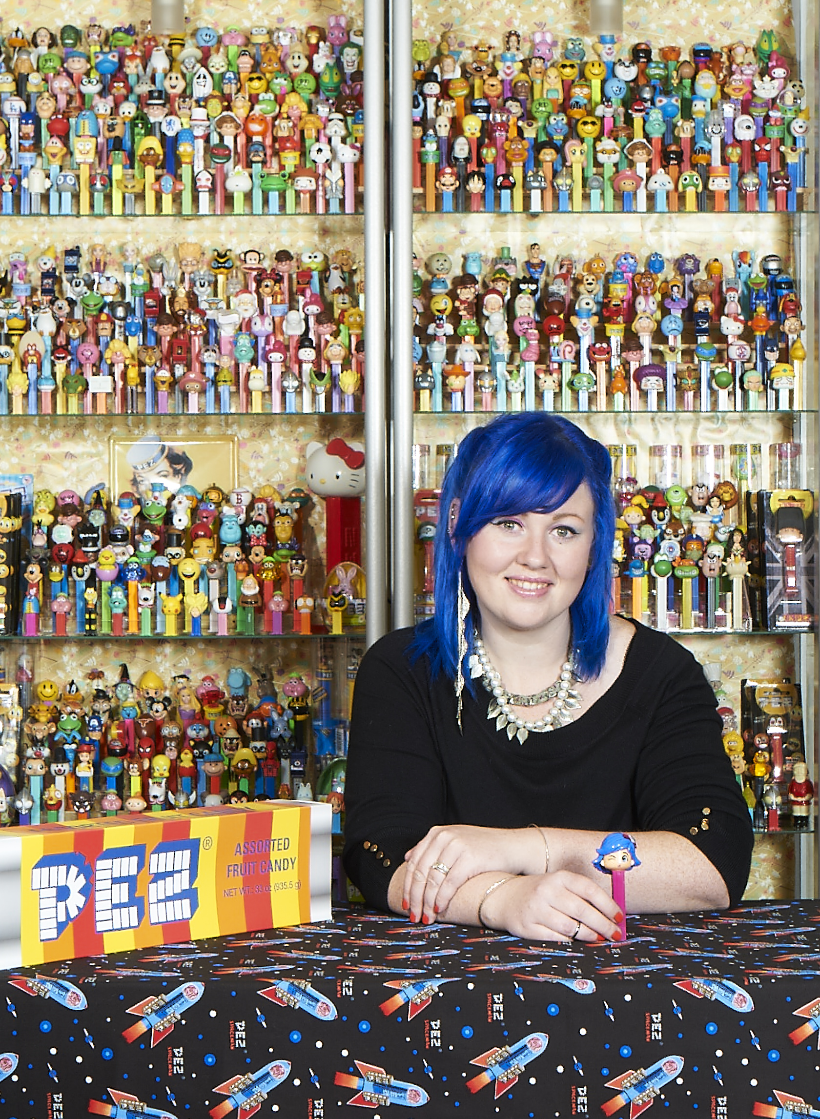 Pez collector and Screenprinter: Downtime photo project