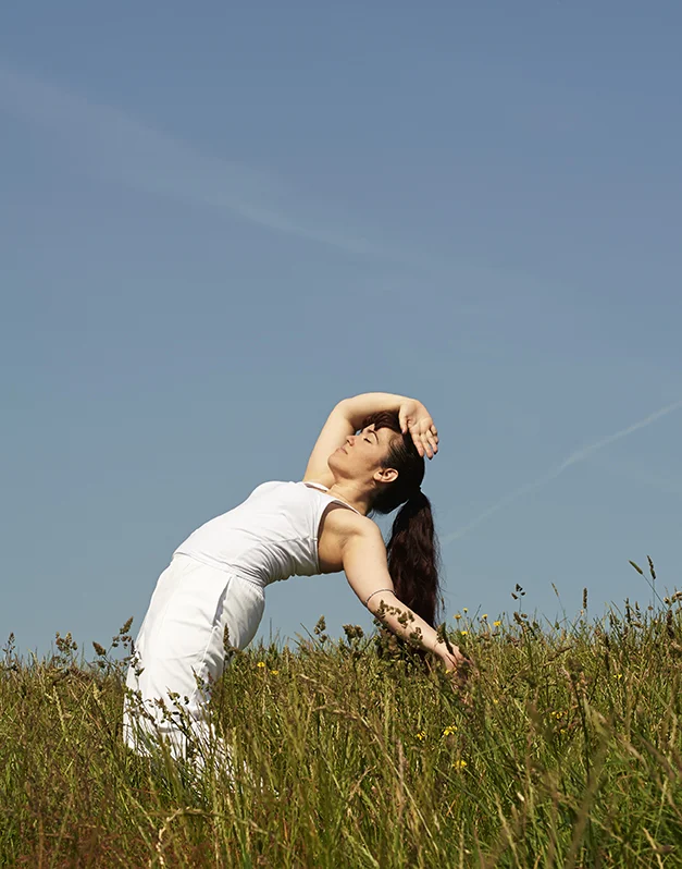 Picture of woman practicing Capoeira for Downtime Photography project