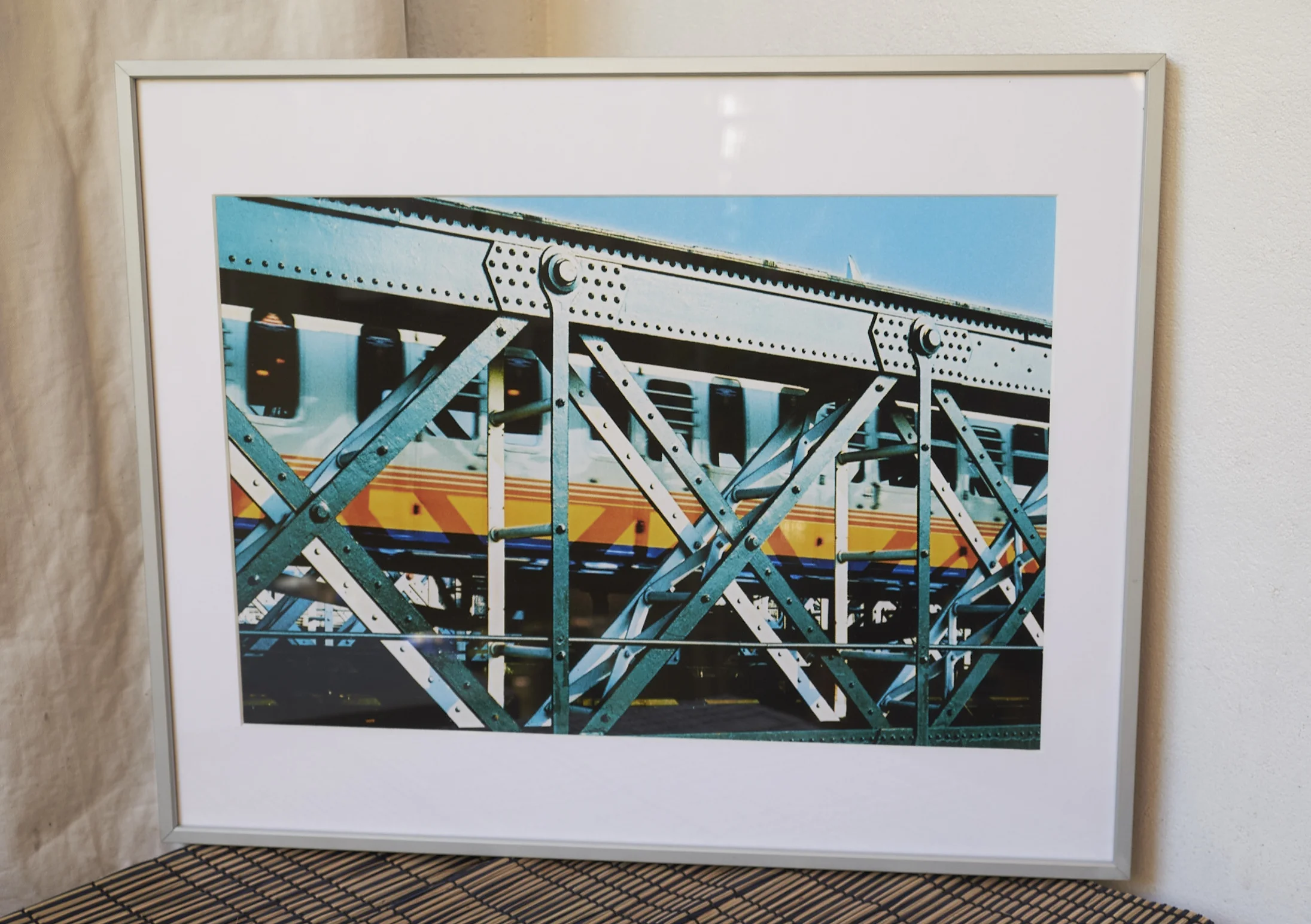 Wheels of Steel *SOLD* Framed in a brushed aluminium. Amazing richness to this shot! Cross-processed image on Lustre photographic paper. Frame Size approx. 20 x 16" COST £44.00 *SOLD*