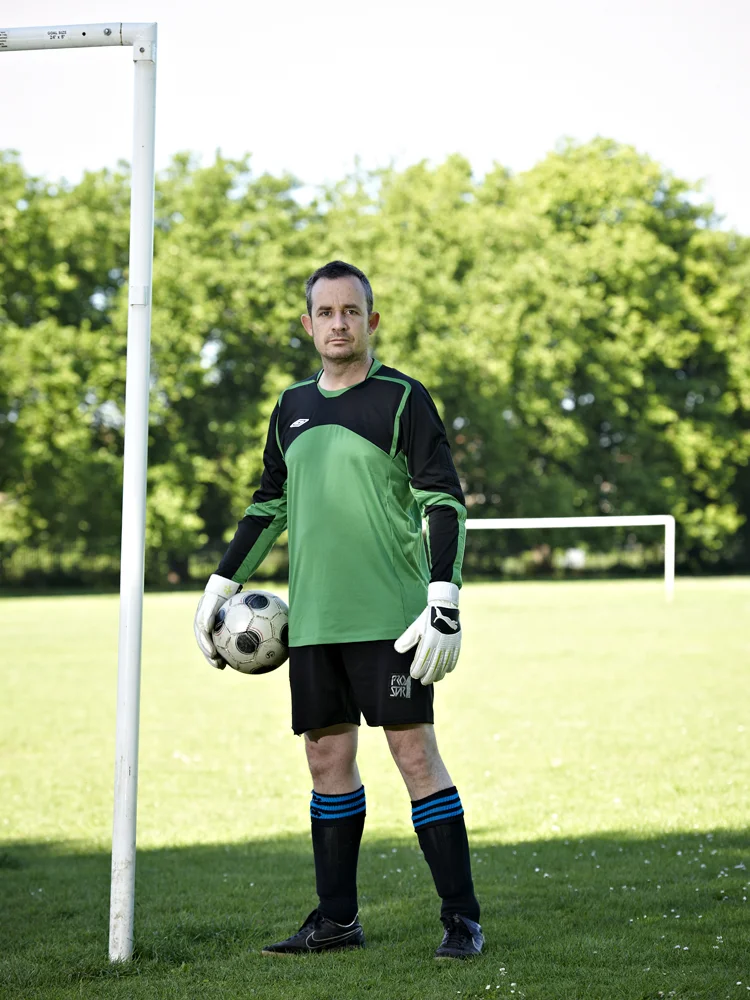 Goalkeeper, photographed by Amanda Eatwell 
