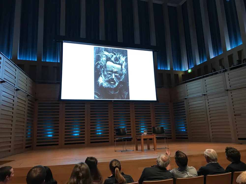 Awaiting Don McCullin and Fergal Keane