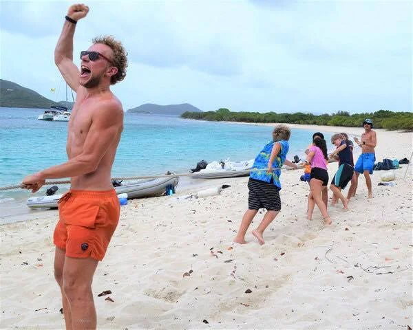 Tug-o-war champions!