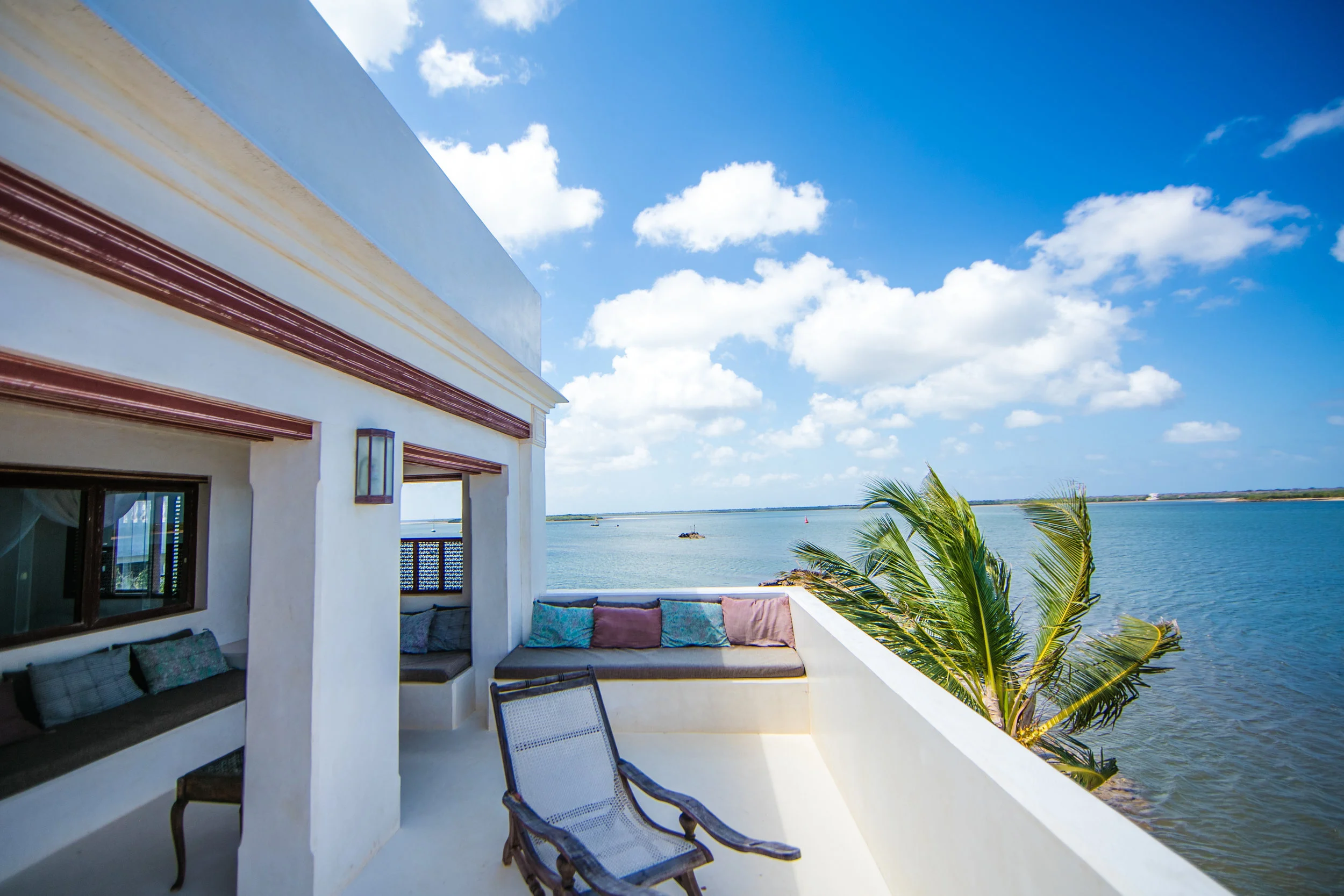 View from my balcony at Forodhani House