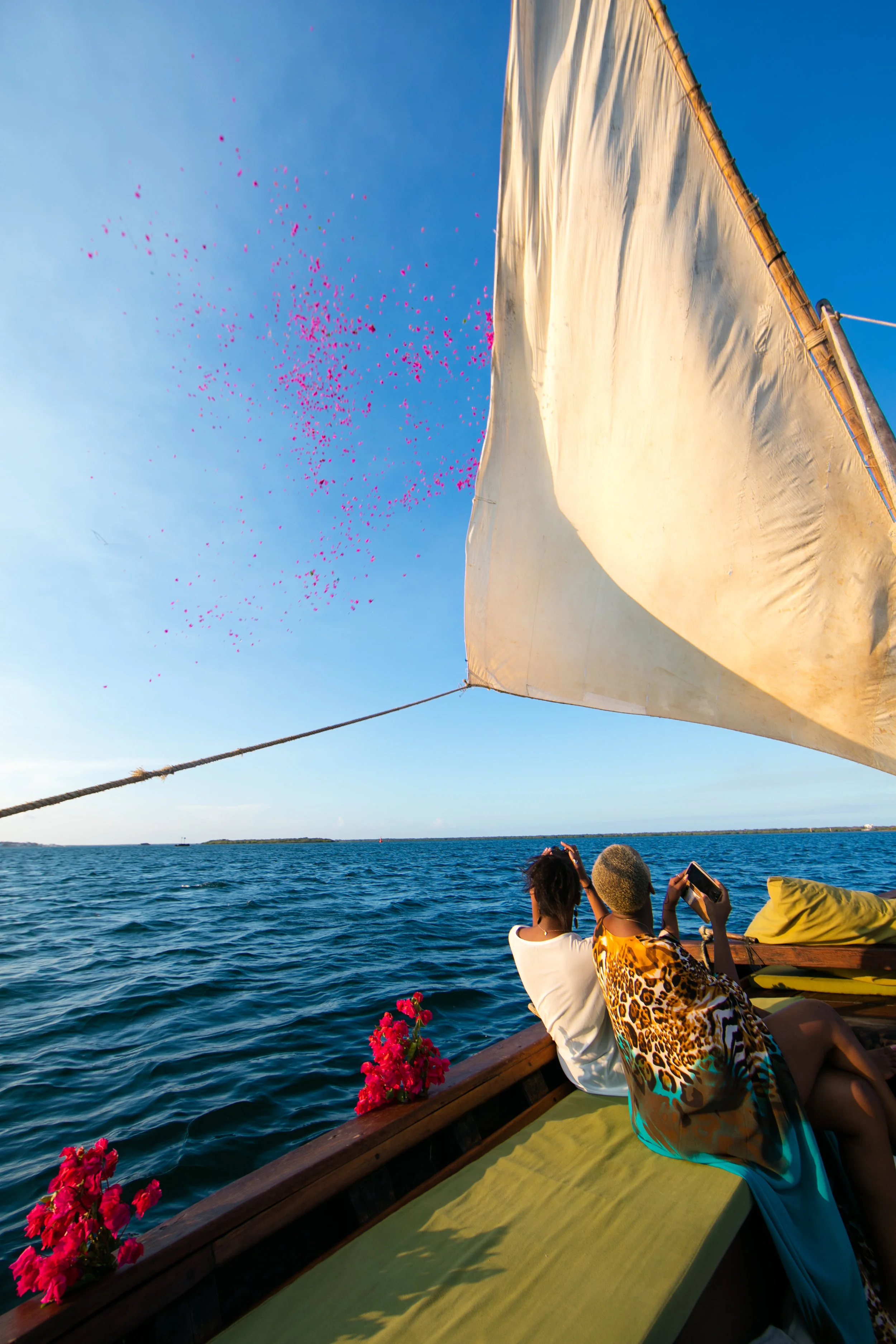 Beautiful moments on the dhow cruise