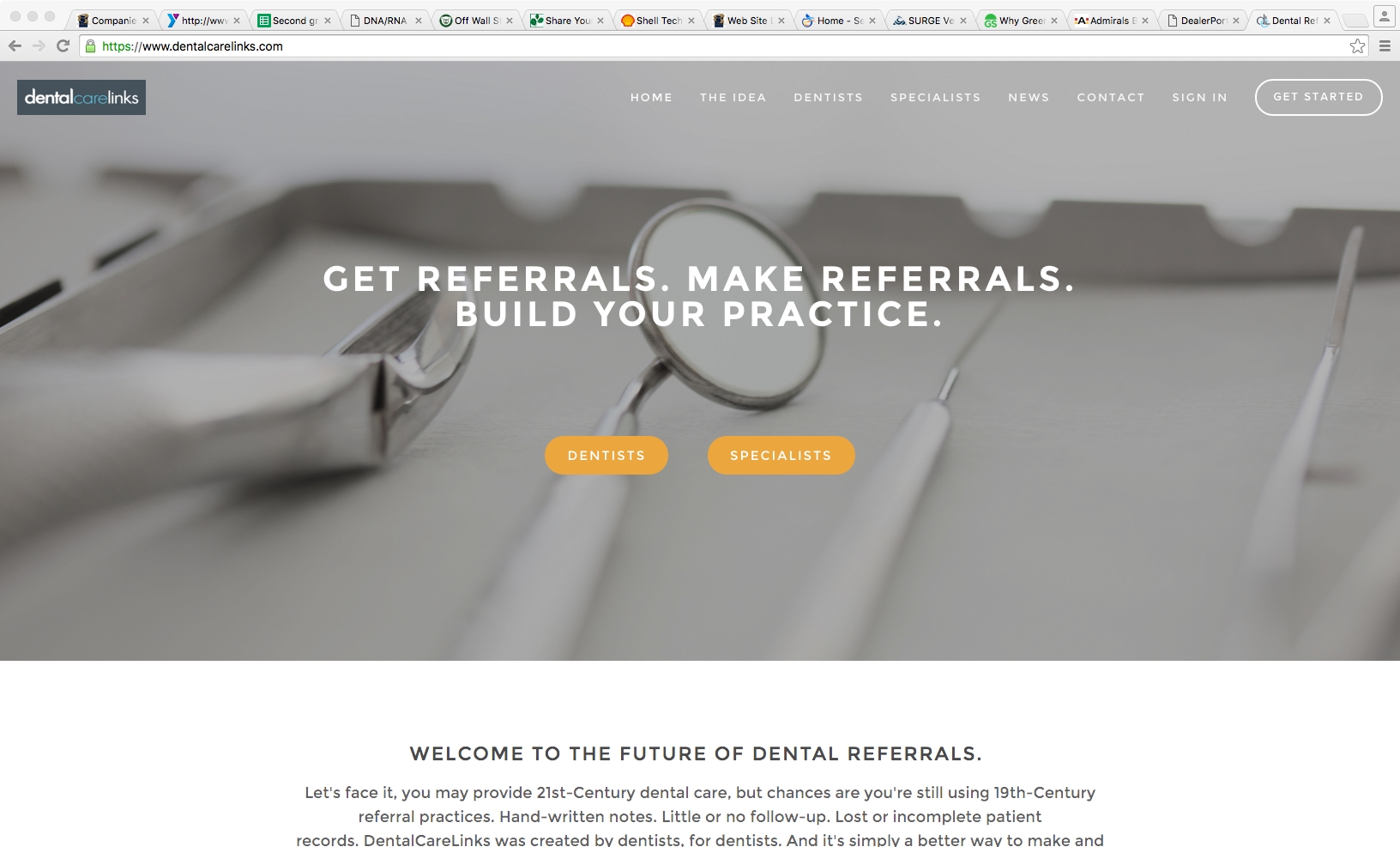 Dental Care Links Home Page