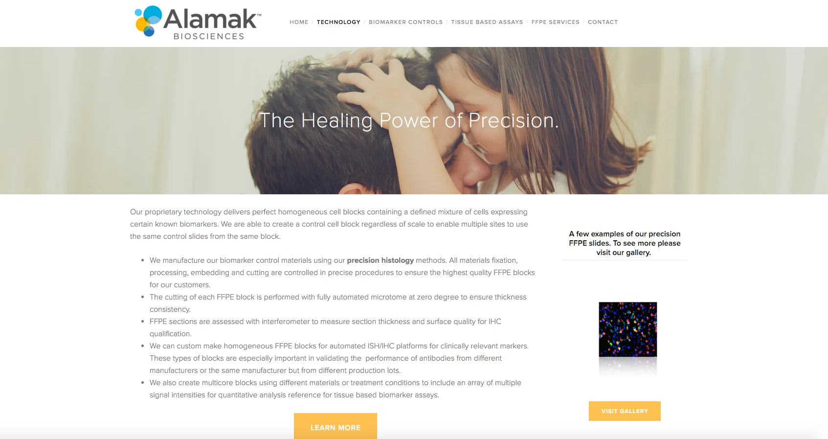 Alamak Biosciences Website