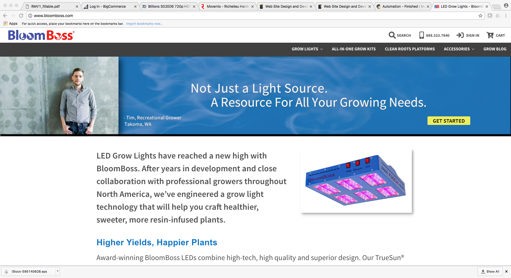 BloomBoss Website