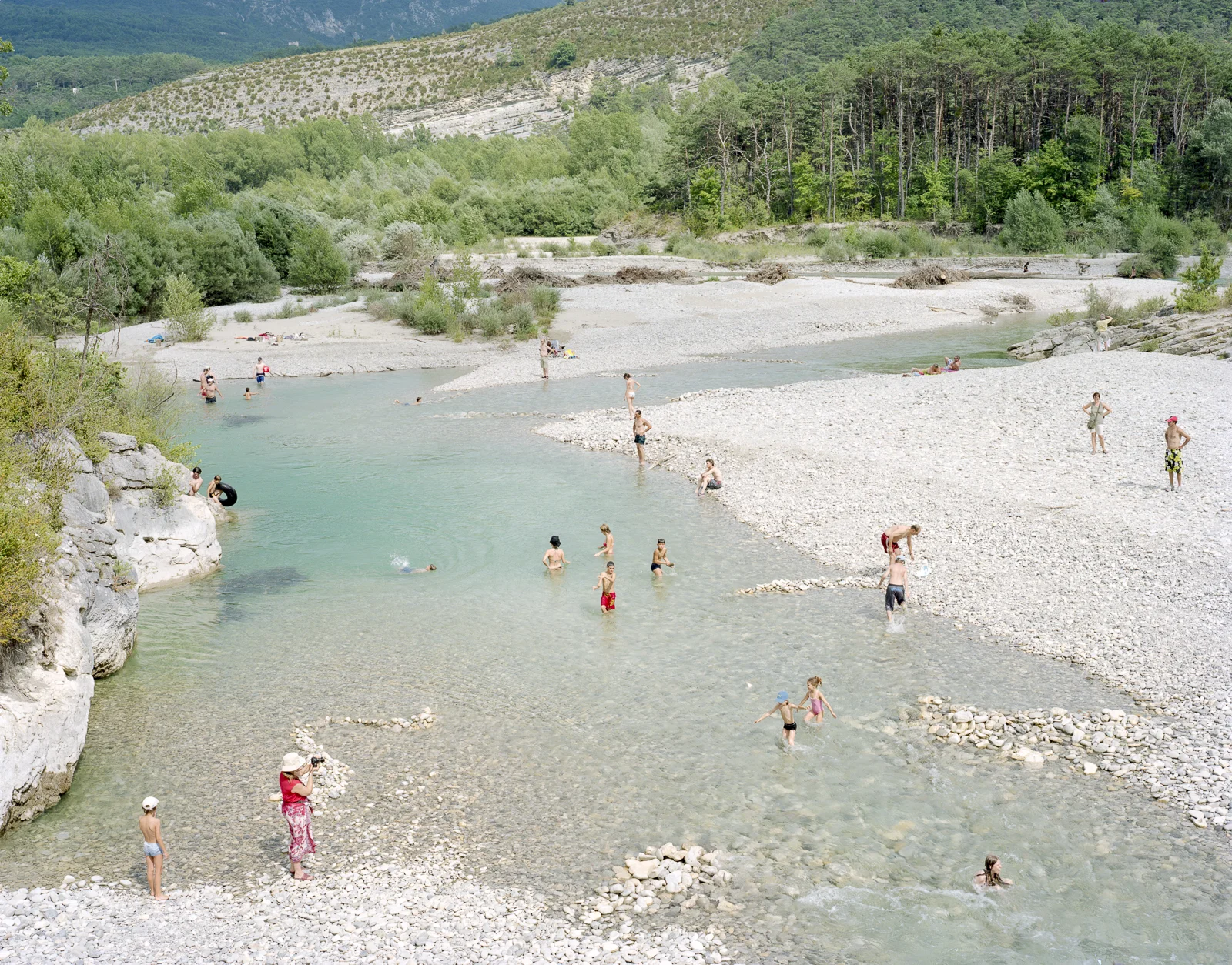Ardèche river, France