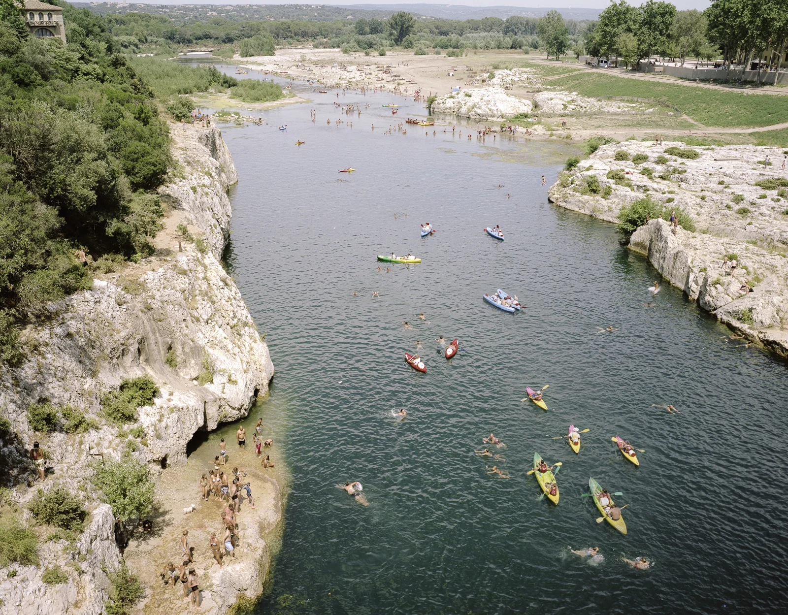 Gard river, France