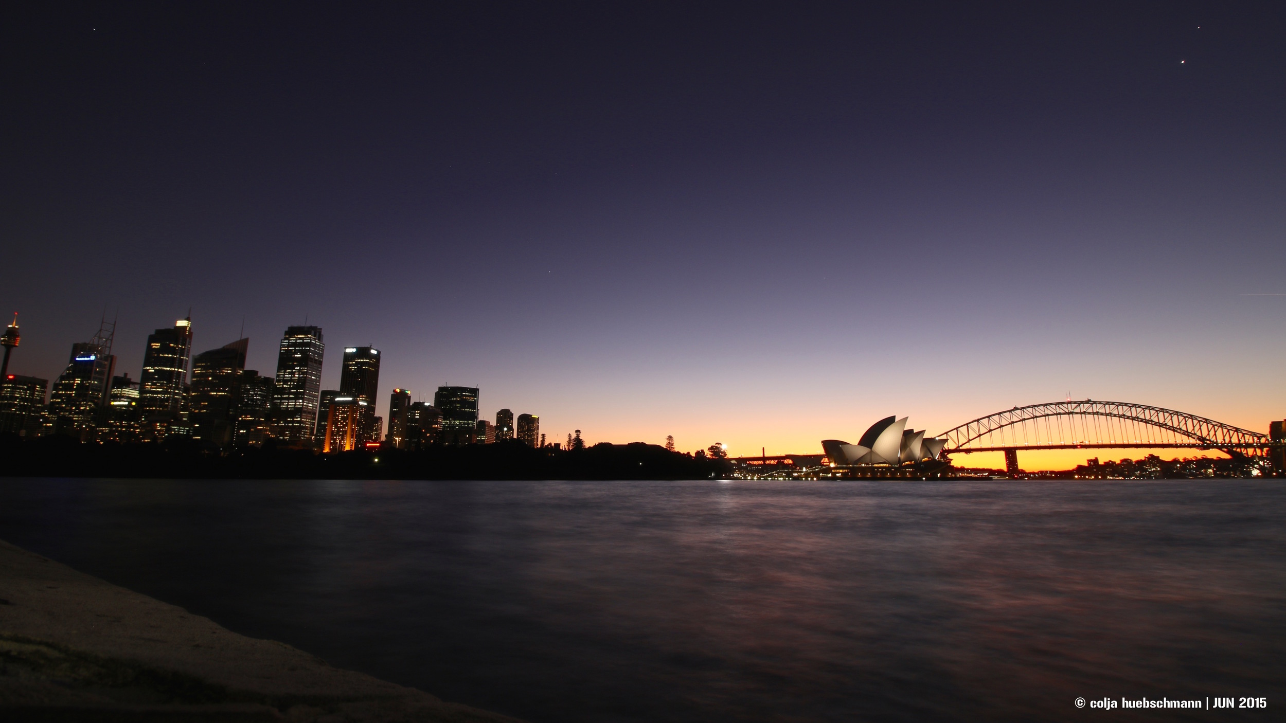 Sydney Skyline from Mrs Macquarie's Point , AUSTRALIA