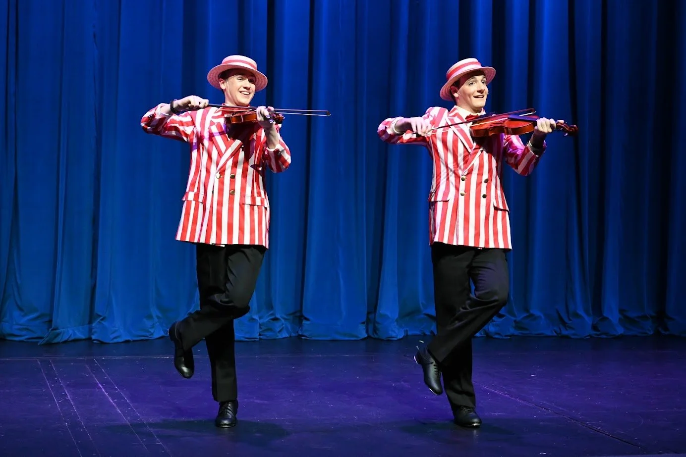SITR Red and White Tapdancing.JPG