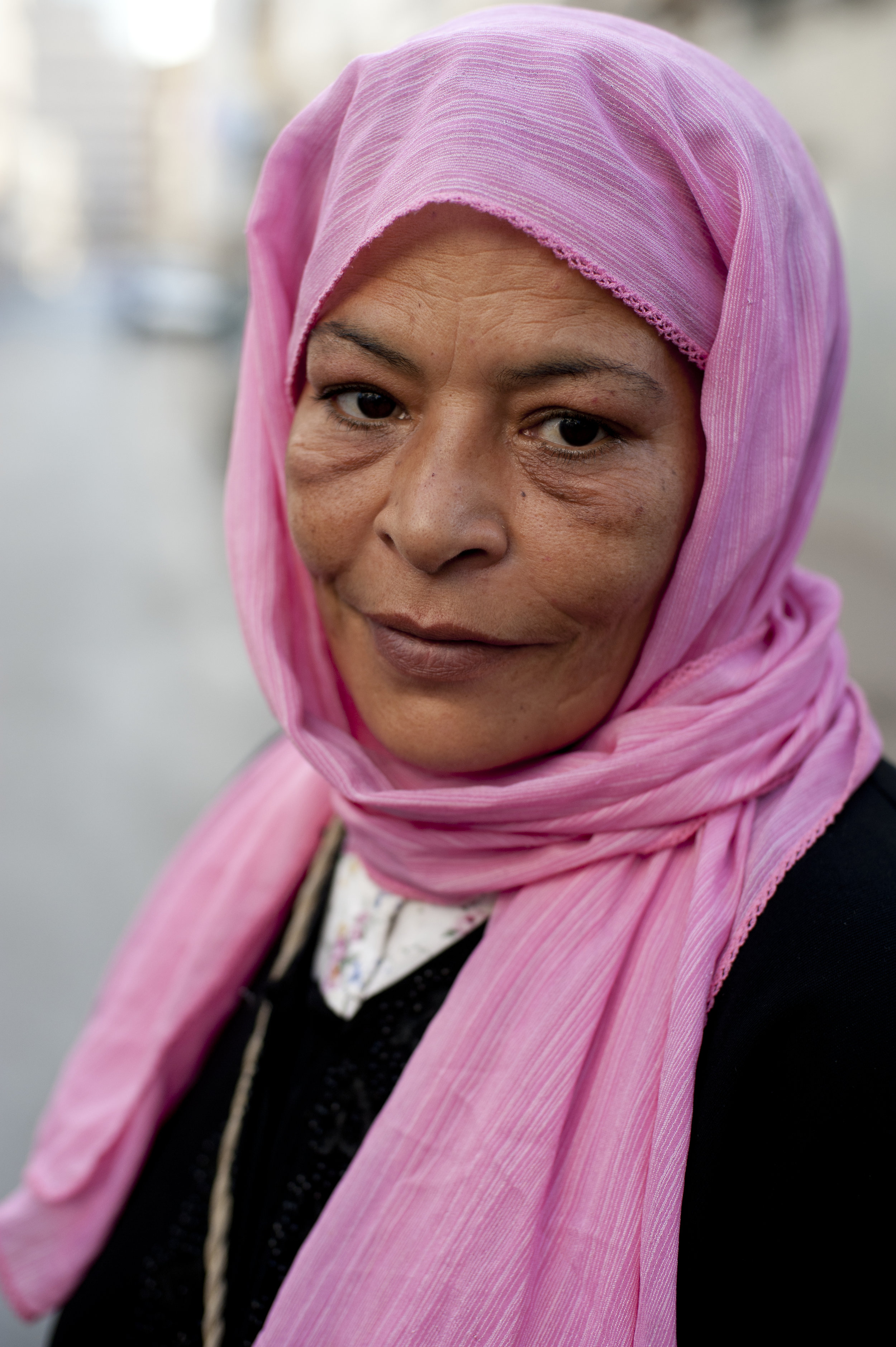  Tunis. 23 October 2011. 
90% of registered voters waited in line for hours at the polling station on rue de Marseille to cast a vote in the first free elections in Tunisia's history. 

 