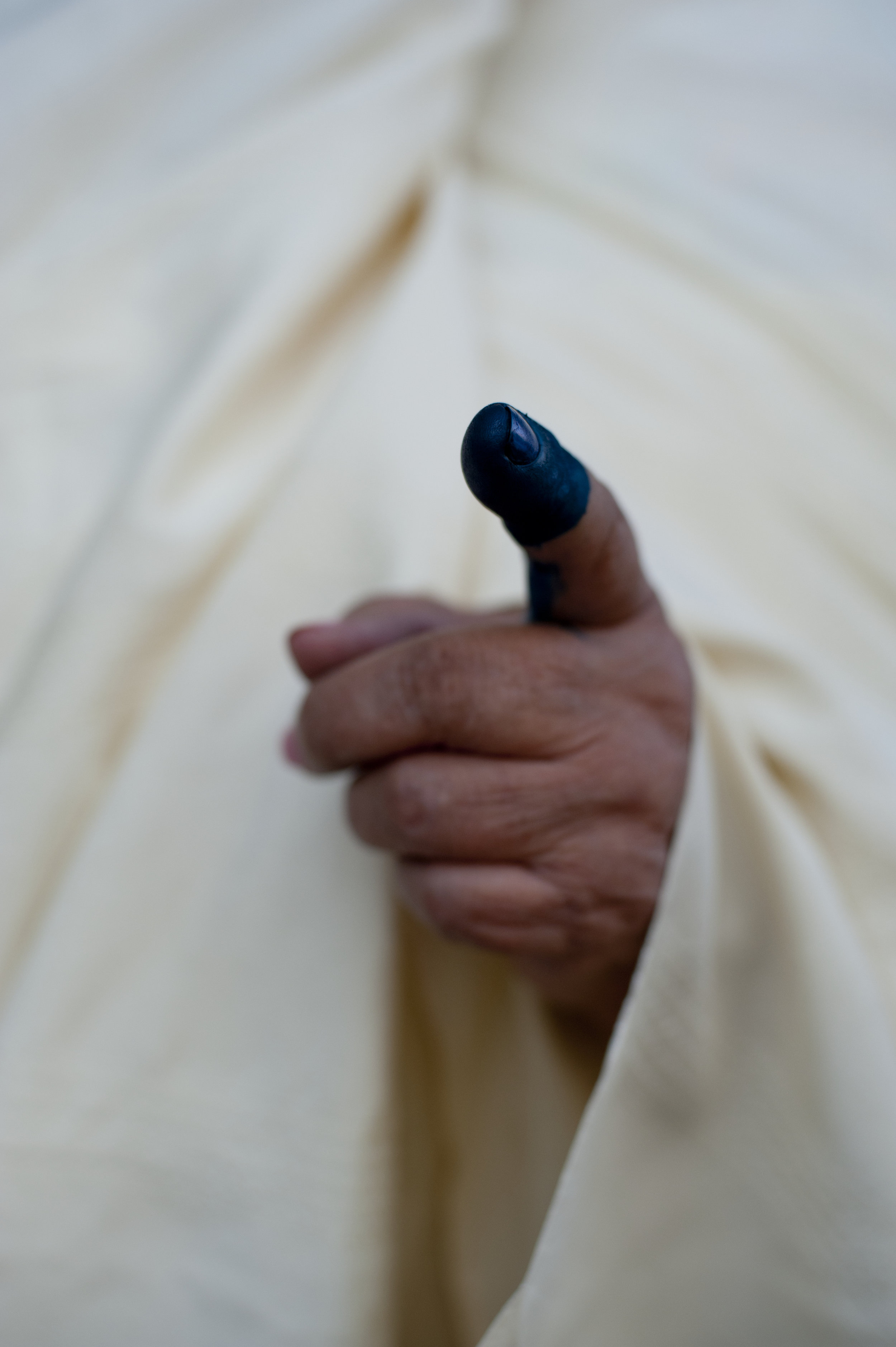  Tunis. 23 October 2011. 
90% of registered voters waited in line for hours at the polling station on rue de Marseille to cast a vote in the first free elections in Tunisia's history. 

 