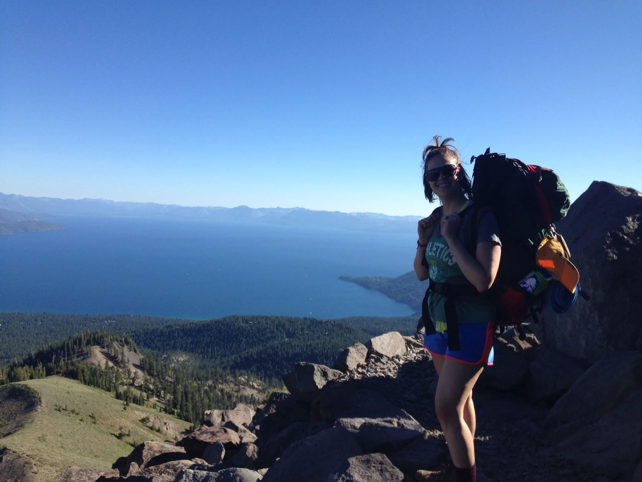 Day two, headed to Brockway Pass