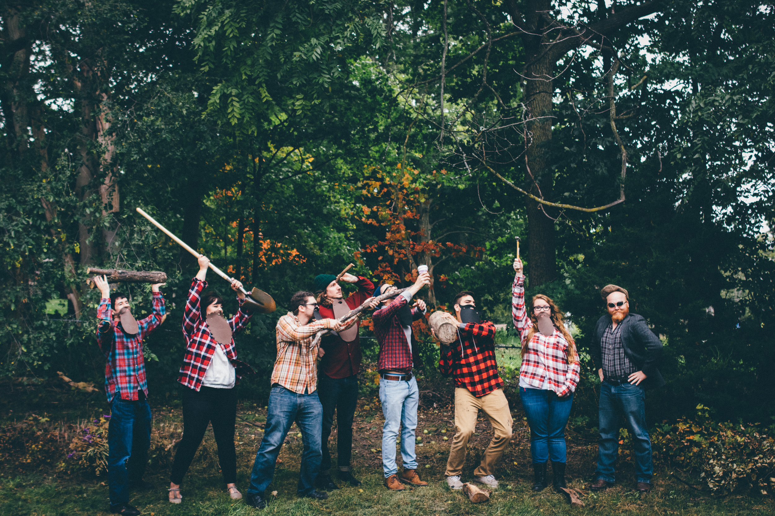 Fall. Flannel. Friends.