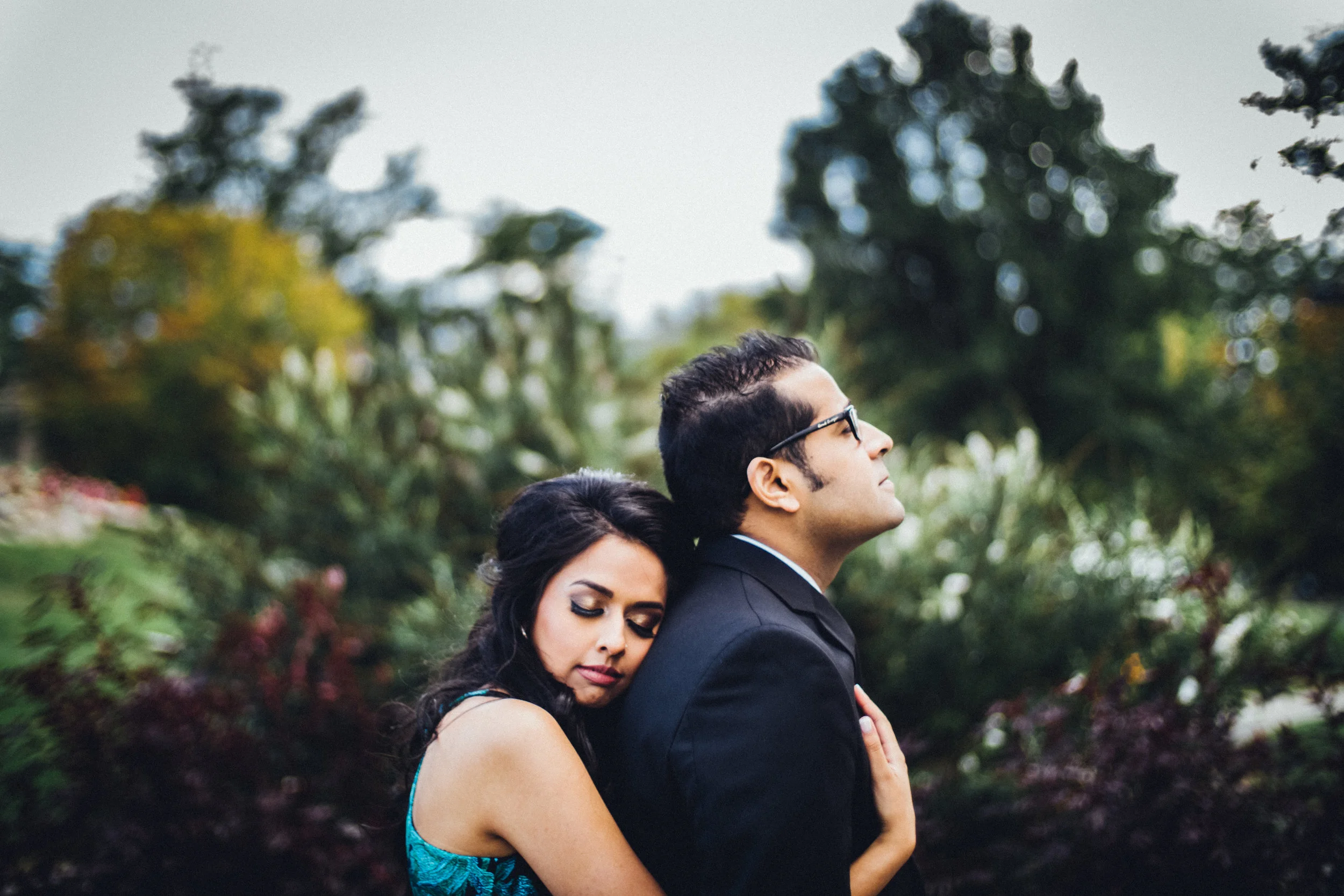 Aparna + Ankit: Lake Michigan Engagement