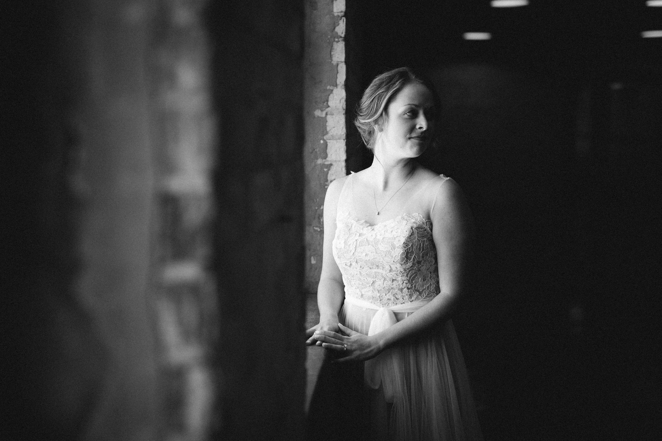 Bride-Wedding-Day-B&amp;W-Photo-01