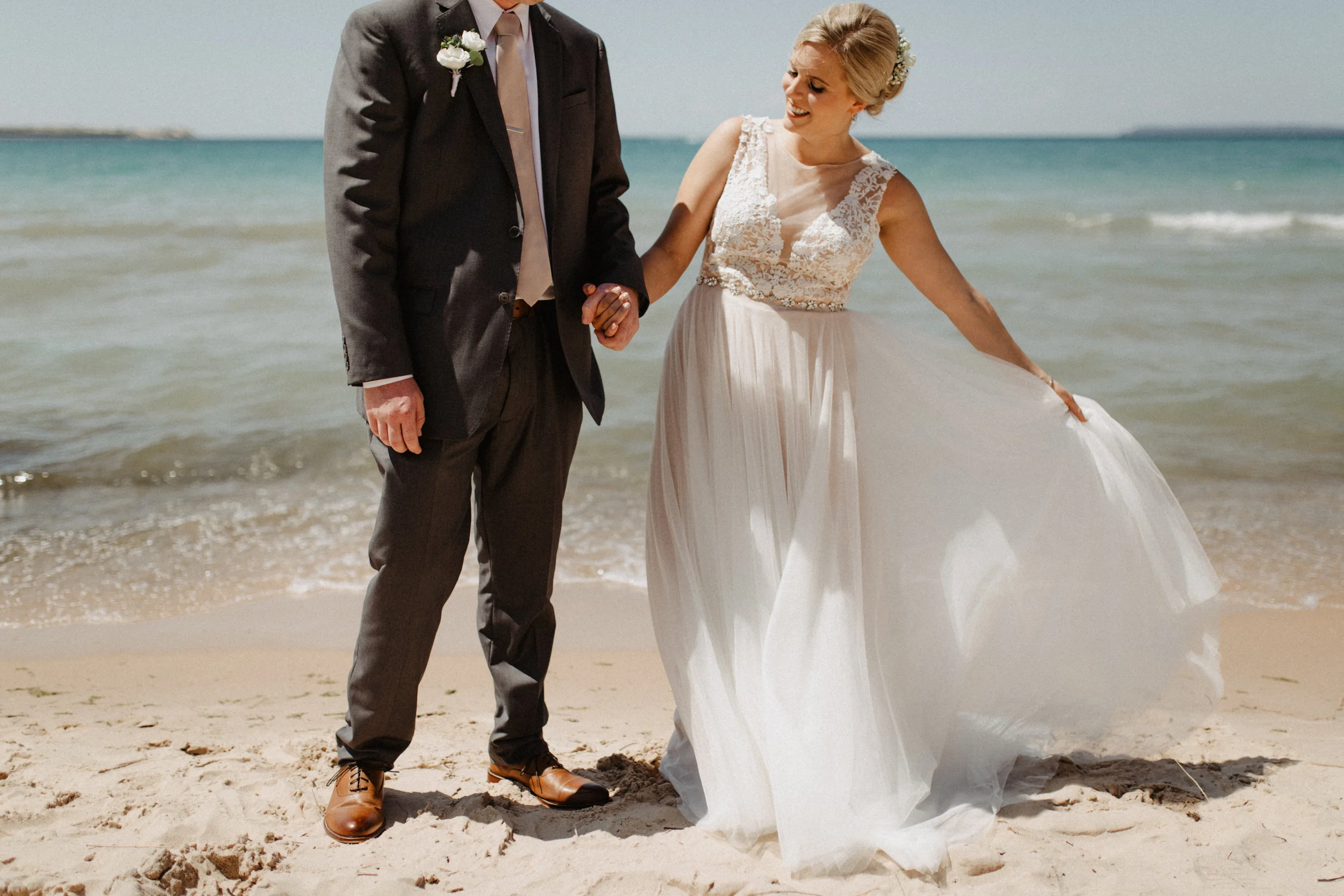 Courtney + Chris: Glen Arbor Wedding