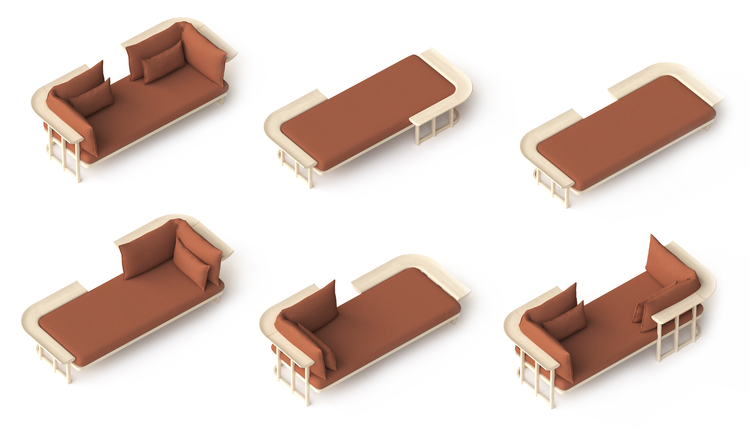 Designed by Gonçalo Campos , Lover Seat comes with an elegant design which is an invitation to seat, relax and enjoy the cozy moments. The natural beauty of wood combined with the soft fabrics and leather and its unusual design make Lover Seat the perfect accent piece for a casual and modern living room but also for bedrooms, offices and other types of spaces. Come to know it from 22 to 26 of January at Maison & Objet Paris - Hall 7 | STAND A39