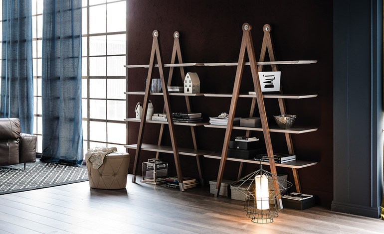 Giotto bookshelf from Cattelan Italia