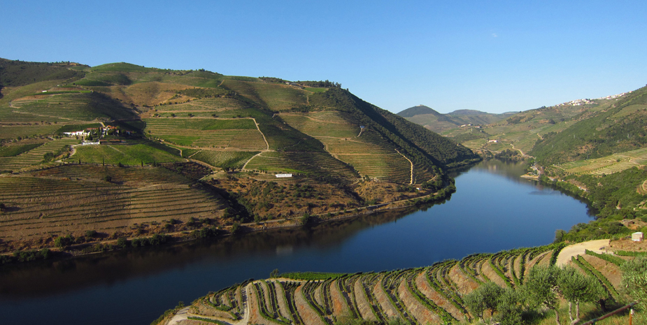 Portugal's Douro Valley was officialy designated wine region, which has drawn people for not only its part but also for the postcard-pretty landscapes along Douro River and whitewashed quintas (wine states).