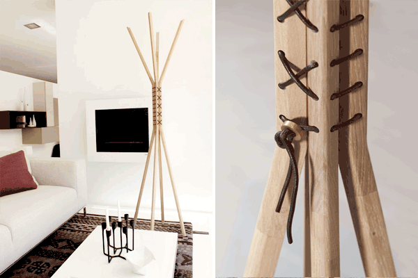CANCAN COATHANGER The cool, industrial design of CANCAN coat hanger gives you an attractive place to hang your outerwear.