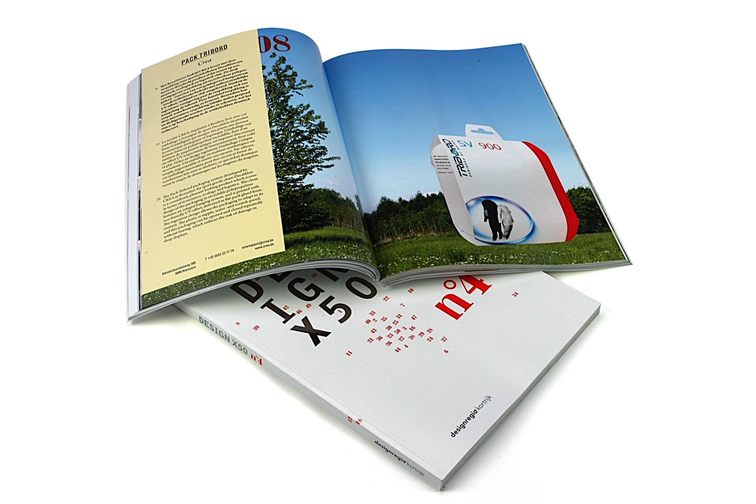 Every two years, DESIGNX50 , selects fifty innovative products and outstanding cases that have been developed in the broad region around Kortrijk from where they are often marketed on a global scale.