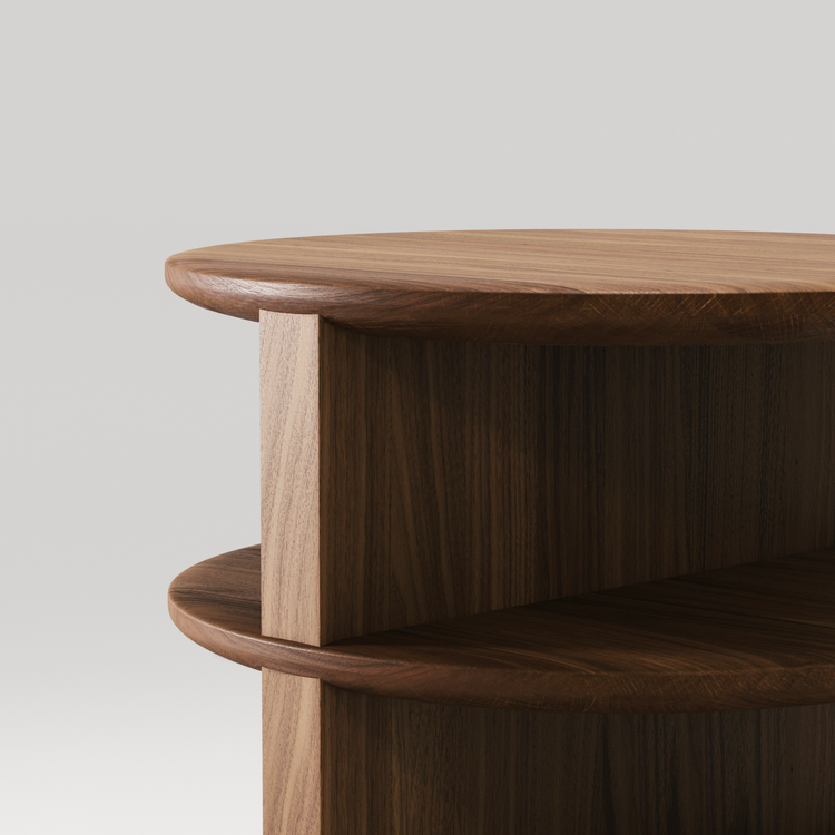 Triplex Side | Bedside Table | Wewood - Portuguese Joinery