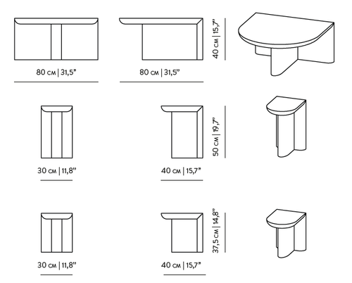 Re-Form Coffee | Side Tables | Wewood - Portuguese Joinery