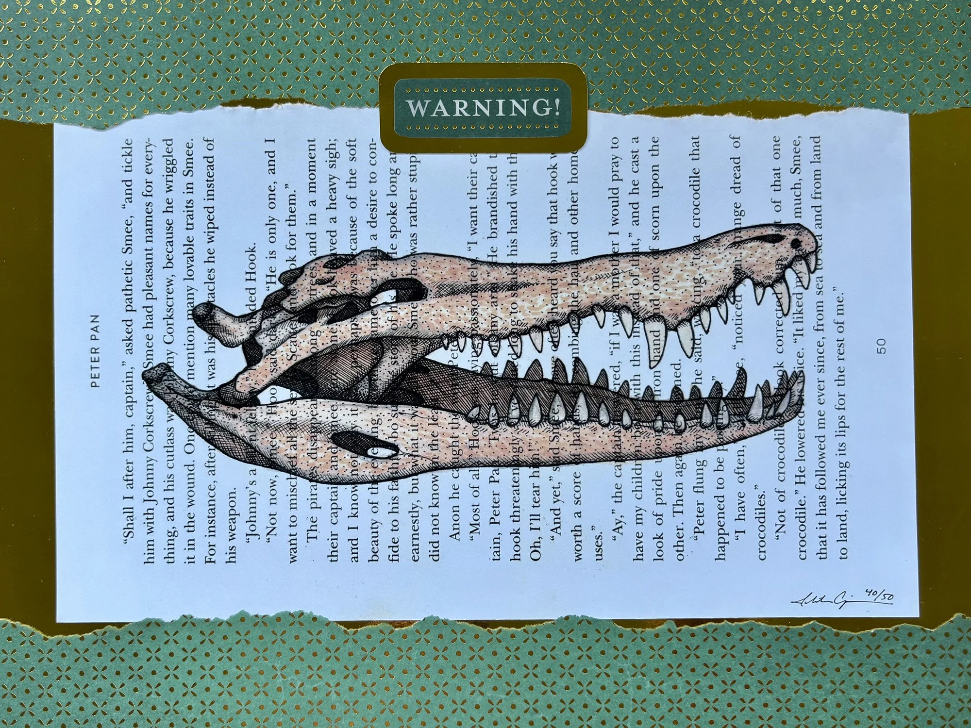 Tick Tock Limited Edition Run (Print 40/50)