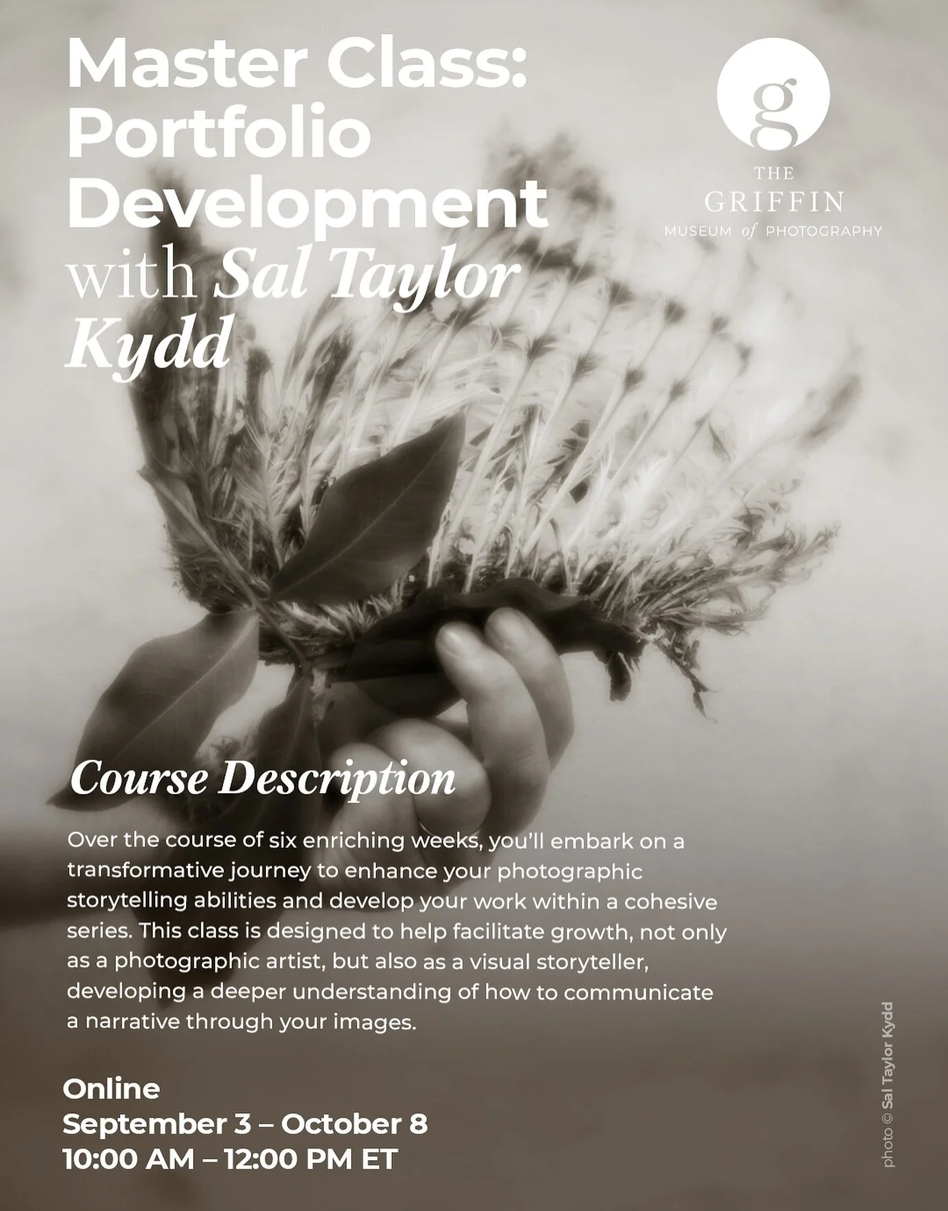Still a couple of spots open in this six week class starting next Wednesday!

Contact @griffinmuseum for more info!

#photographyworkshop #griffinmuseumofphotography