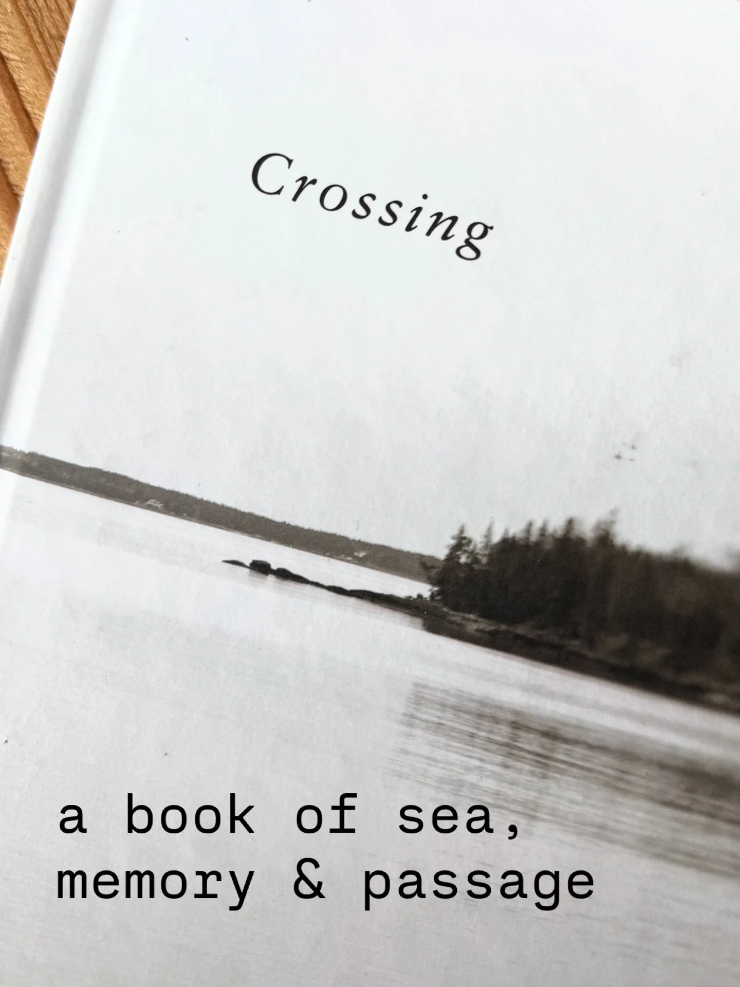 &ldquo;Crossing&rdquo; is a conversation, through photographs and poems, between land and sea, memory and the unknown.  I&rsquo;m excited to share that the book is available through my website. 

👉 follow the Sale link in my bio to see details on ho