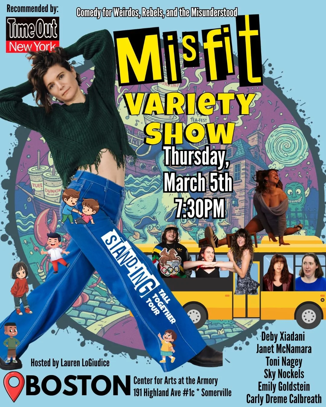 Misfit Variety Show - BOSTON