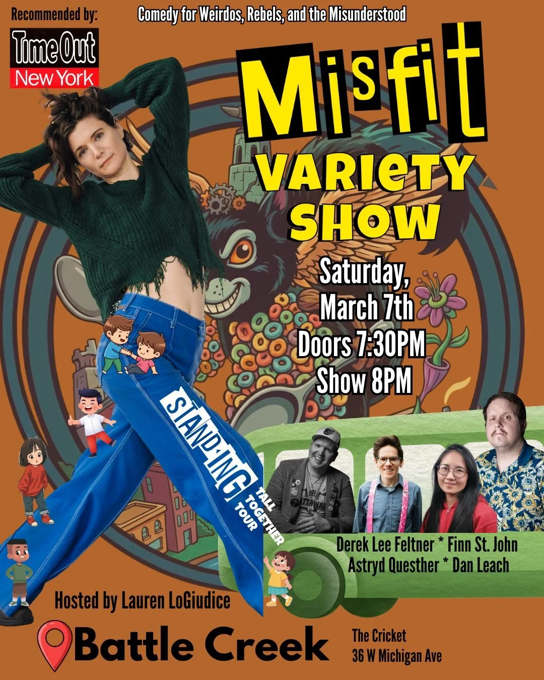 Misfit Variety Show - BATTLE CREEK
