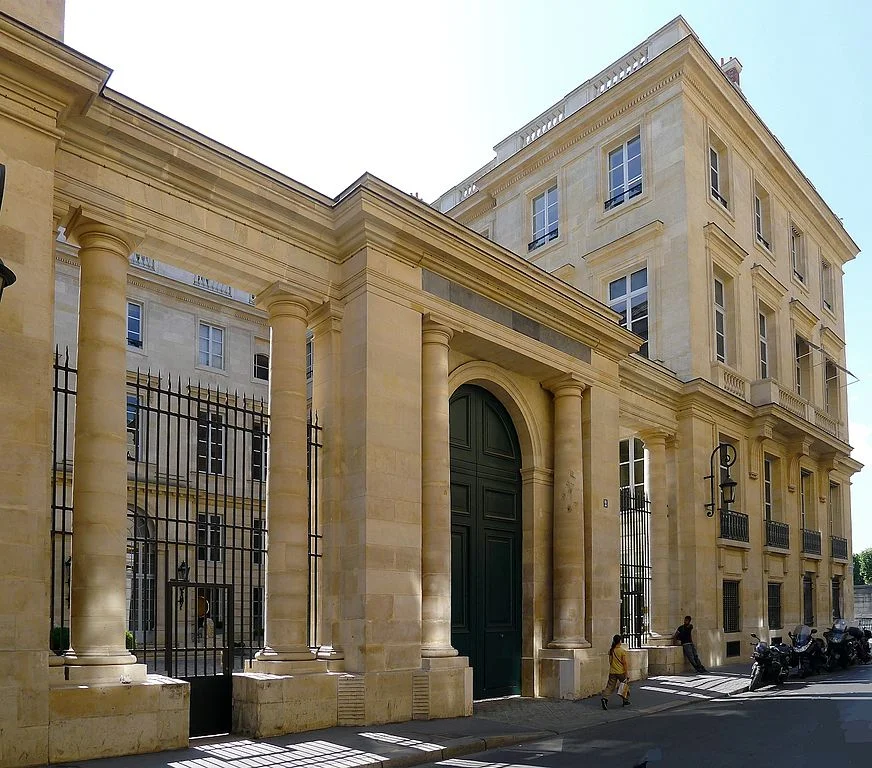 The renovation of Le Hotel Tallyrand, Paris, France, 1984 Restoration of the 18th century Hotel Talleyrand began in 1980. The aim of the renovation was to provide efficient, modern, flexible office and gallery spaces while retaining the historic fabric of the structure. The final design met the building's program requirements, preserving 6,000 square feet for museum and exhibit space and maintaing relative invisibility for the 20th-century infrastructure essential to the building's modern use. Since seven of the Hotel Talleyrand's eight facades are under the control of the Historic Monuments Commission of the city of Paris, any exterior modification had to be approved. Interior renovation required a review by the U.S. Department of State's Office of Foreign Buildings. A monument to 18th-century French architecture, the Hotel Talleyrand overlooks the Place de la Concorde and was built in 1767 after a design by Ange-Jacques Gabriel, architect to Louis XV. The interiors were designed by Jean-Francois Chalgrin. The building was the principal residence of Charles Maurice de Talleyrand, famous for his role in late 18th and early 19th century French politics, primarily the rise and fall of Napoleon. From Talleyrand's death in 1838 until renovation began in 1980, this60,000 square-foot incursions, and defilements, variously serving as a Belle Epoch residence, as a World War I hospital, as a German naval office during the Second World War, and as headquarters for the U.S. Marshall Plan in the 1950s. It now serves as an important part of the United States Embassy in Paris. Winner: Architectural Digest Published: Architectural Digest, Nov, 1984: 190-198; Connoisseaur , Nov, 1984: 38/Jan 1987; Le Figaro , Sept. 11, 1984; Preservation News , June 1985: 13; State , June 1981: 28; USIA World, Feb 1985: 6-7 Project Architect: Paul Roddick Architectural photography: Robert C. Lautman