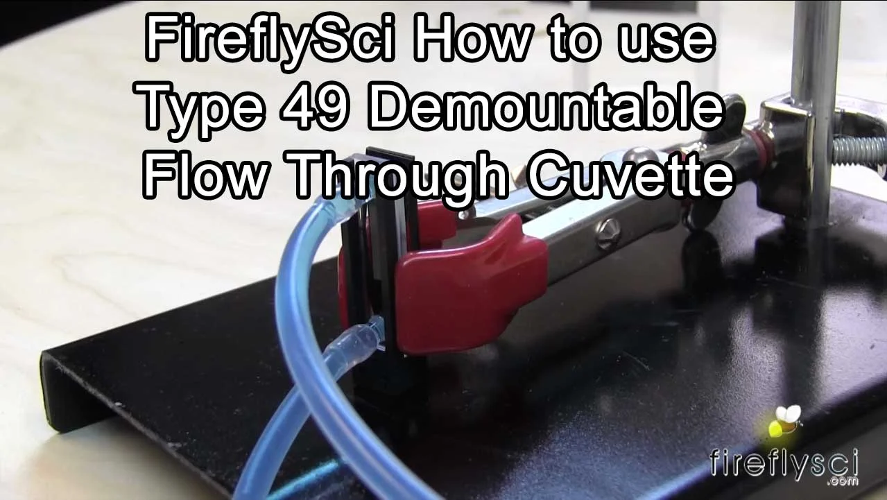 How to Use Type 49 Demountable Flow Through Cuvette