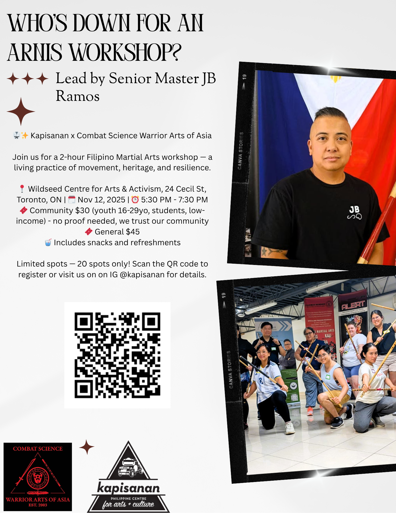 Arnis Workshop