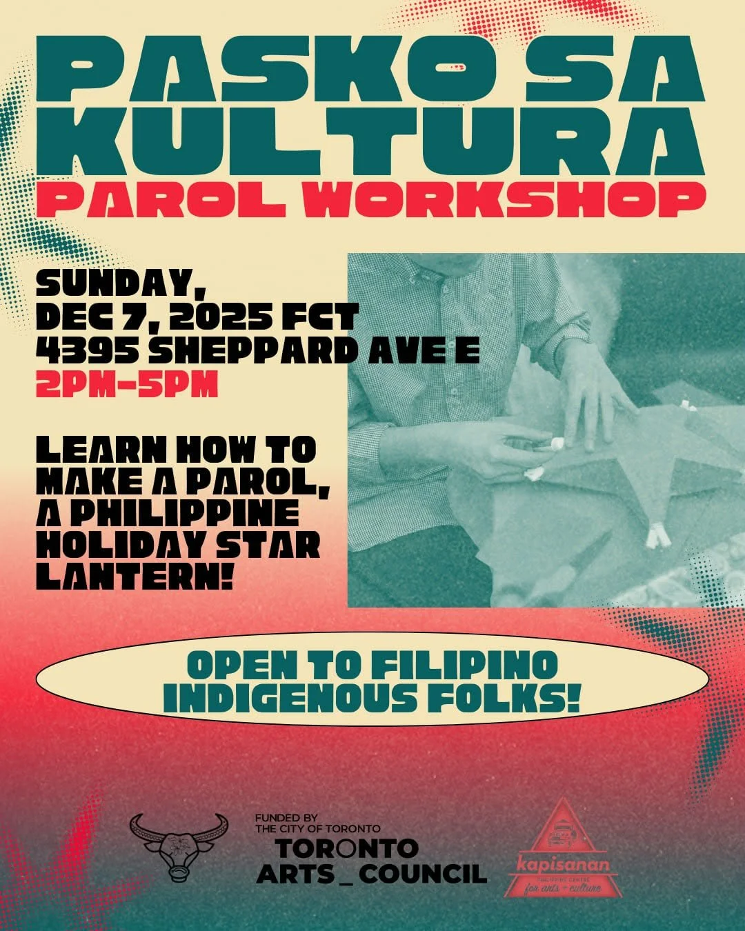 Pasko sa KULTURA 2025 Parol Workshop