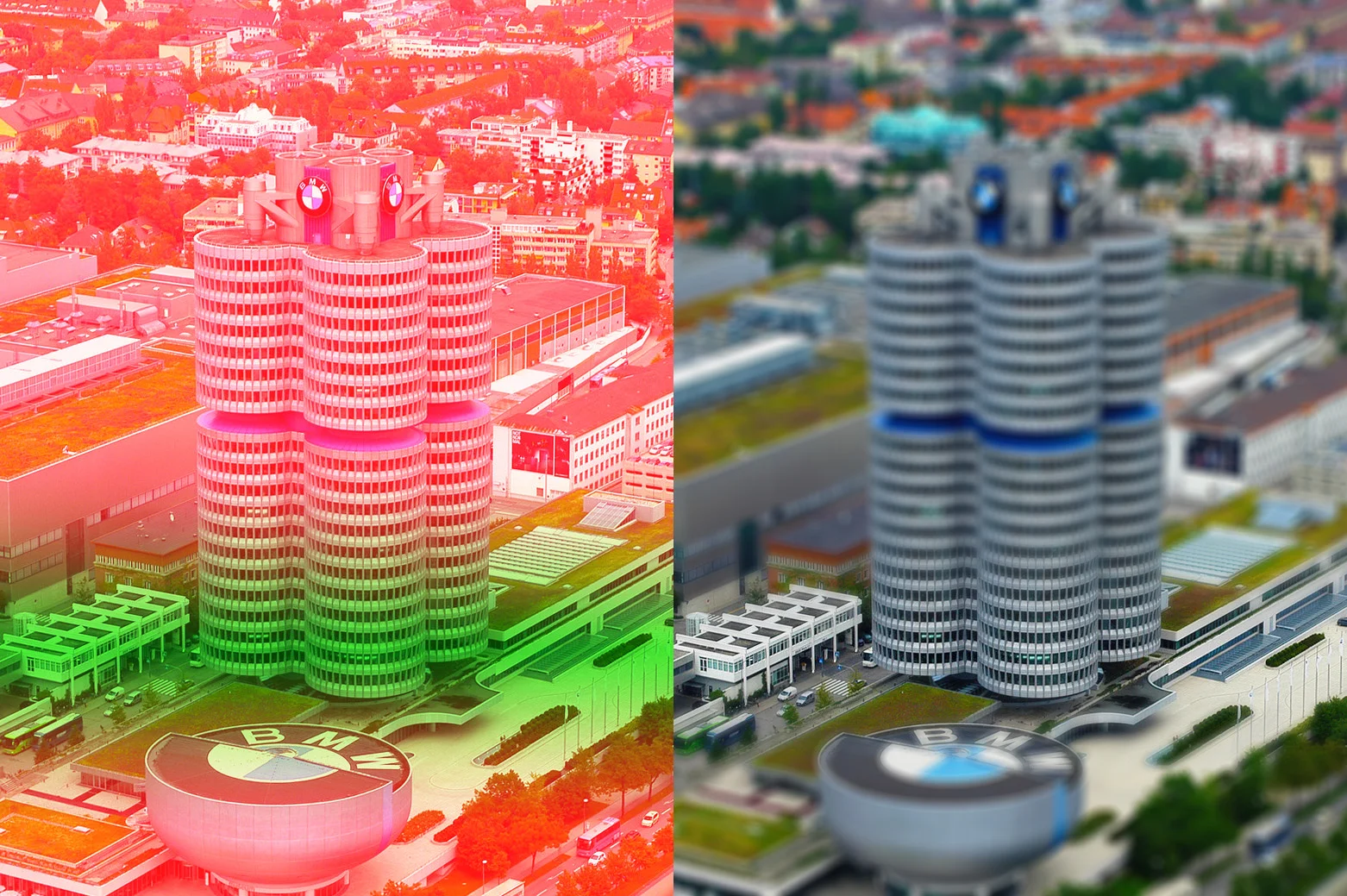 Incorrectly Miniaturized Plane of Focus