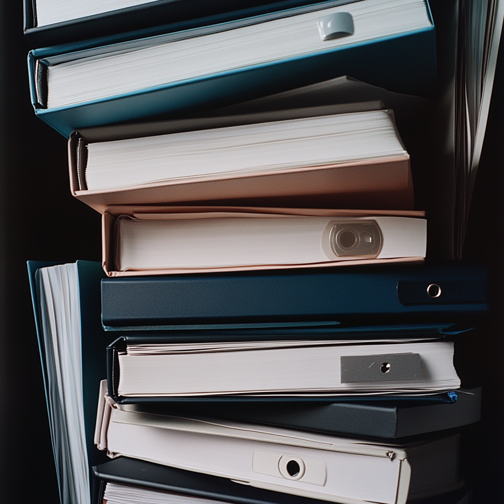 aphorist_overhead_shot_of_a_stack_of_binders_photorealistic_c_e2d5efe5-6c04-4057-aba4-1ca41a9ebe01_3.png