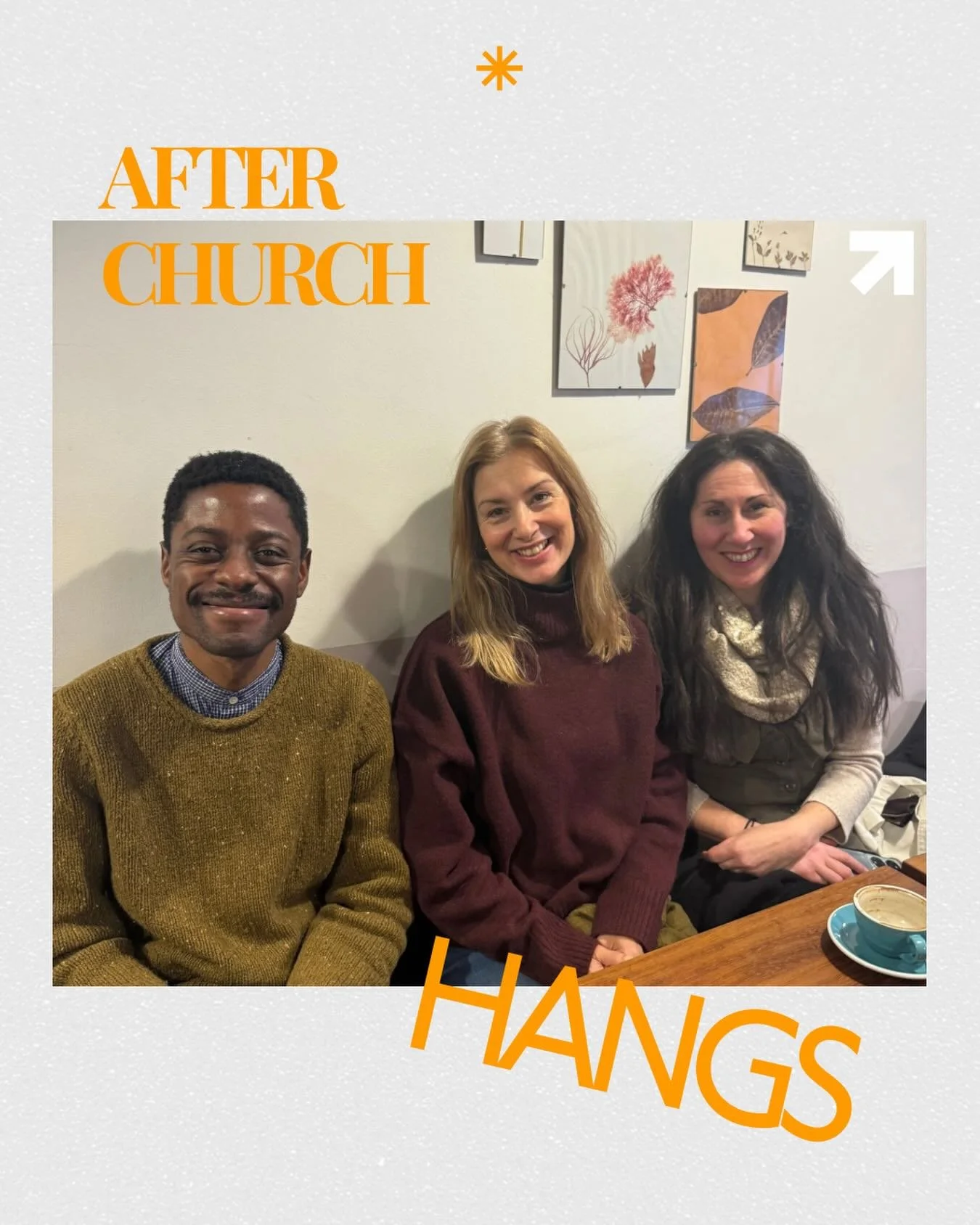 We are half way through the week!!!!
Who are you going to catch up with after this weekends service? 
Community and friendship  is right at the heart of HTH but we know that Sunday services can be so busy that it&rsquo;s hard to catch up with others.