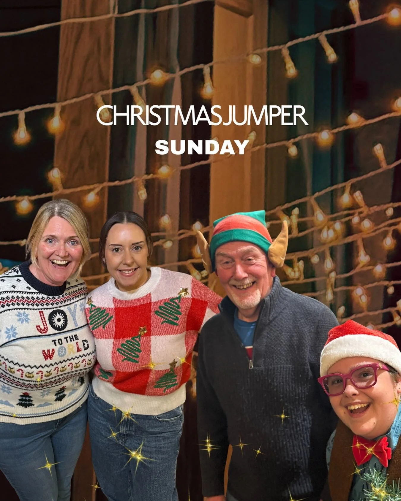 As the days get cosier and the lights start to twinkle, something festive is brewing for this Sunday! 💫
Wear your brightest, cheesiest, or most joyful Christmas sweater to church &mdash; we&rsquo;re hosting a little sweater competition! 🎄🧶

We can