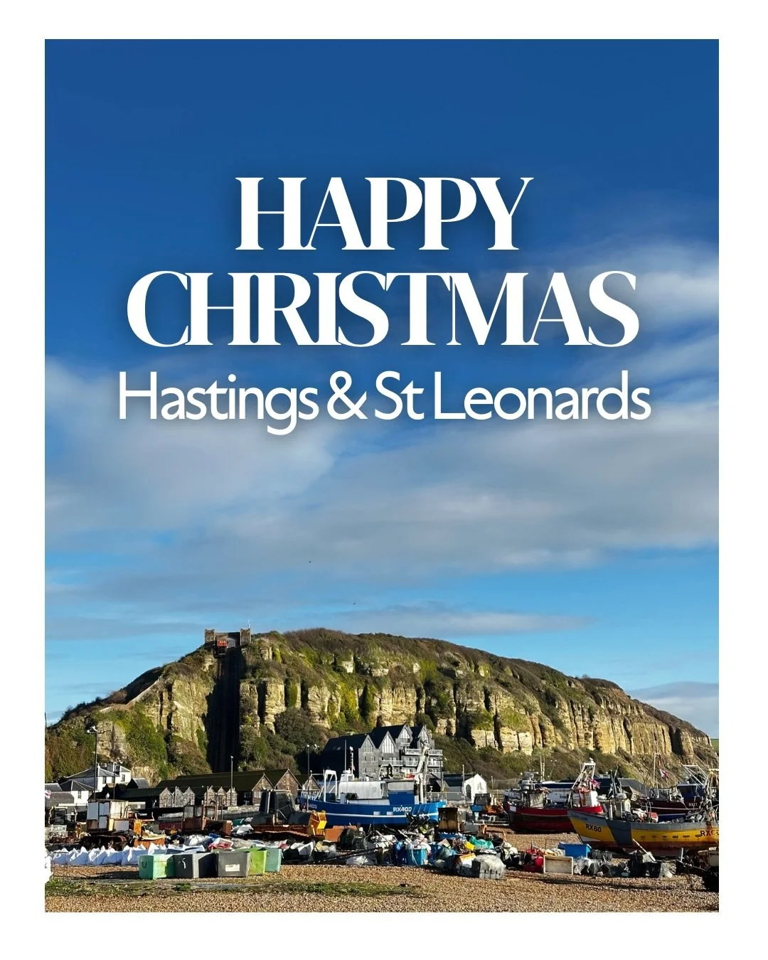 Happy Christmas Hastings &amp; St Leonards 💫

We&rsquo;d love to invite you to join us for a short Christmas Day service with refreshments at 10.30am (doors at 10)

If we don&rsquo;t see you before happy Christmas and have a great start to 2026 🥳

