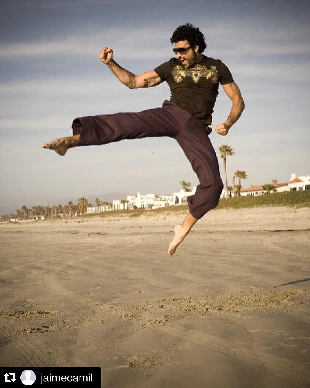 @jaimecamil

#TBT 2007 #Ensenada 🇲🇽 Durante la filmación de #RecienCazado photo by the amazing @omarcruzphoto