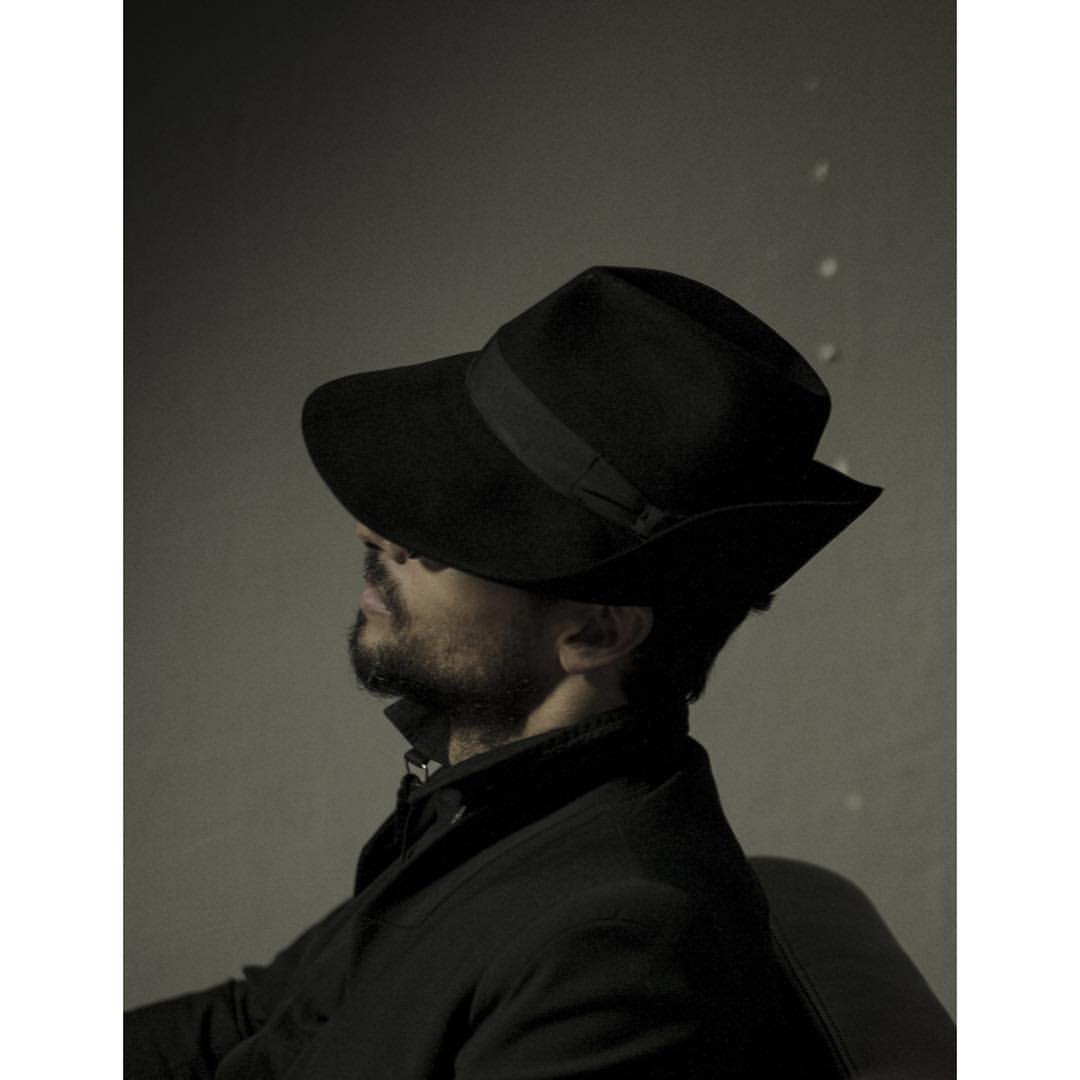 I love this portrait of my good friend #Draco (in his dressing room , minutes before going on stage in Miami 2013)