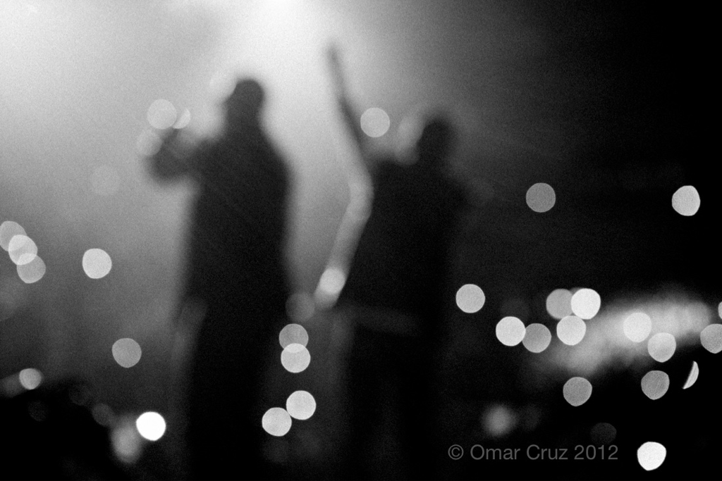 Wisin &amp; Yandel (on stage at the MSG)
NYC 2012