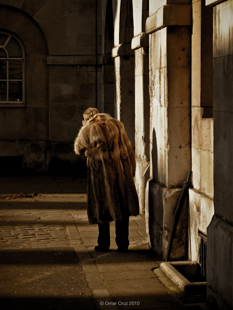 Stranger in London (with a fur)
London 2010