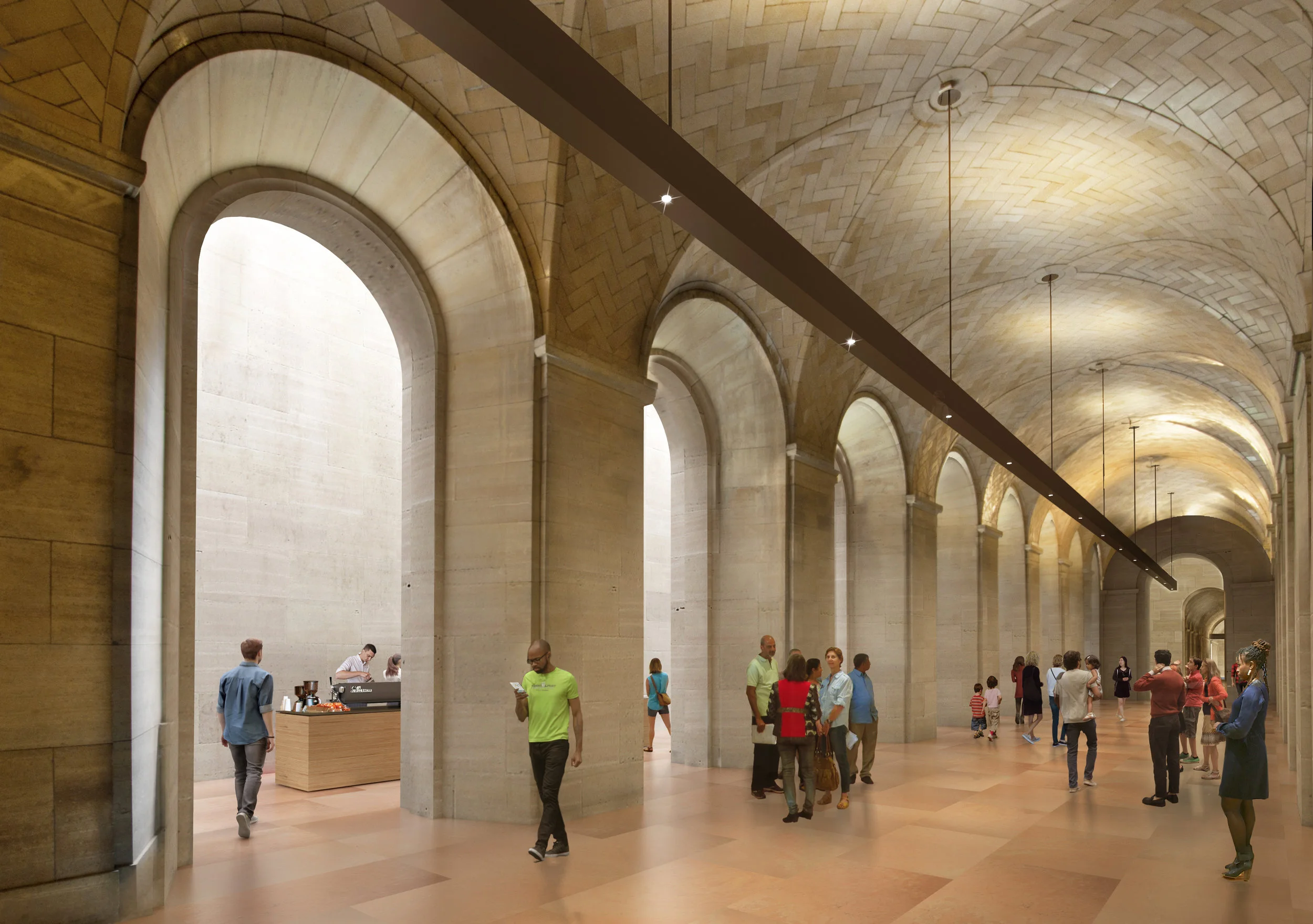 Philadelphia Museum of Art, Vaulted Gallery