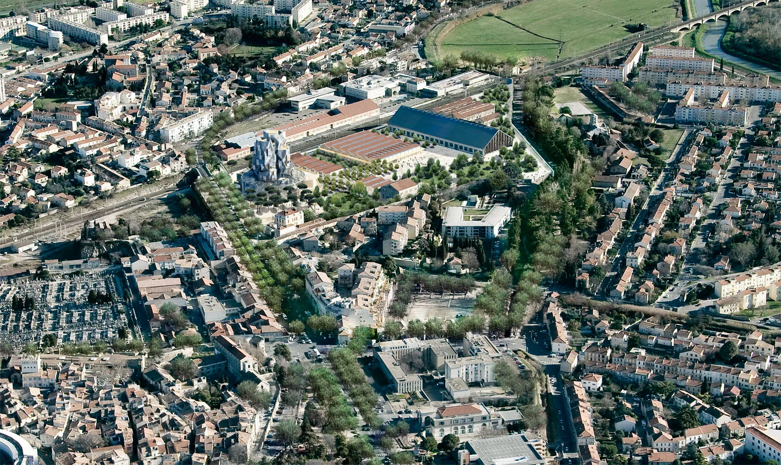   LOCATION: ARLES, FRANCE    CLIENT: GEHRY PARTNERS   